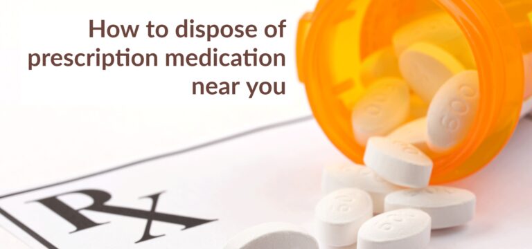 pills and a prescription pad make people wonder how to dispose of prescription medication near you