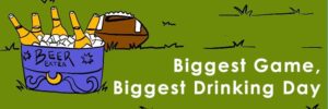 Superbowl Football Big Game Day Drinking Header