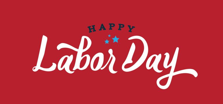 happy labor day sign reminds us of the importance of enjoying labor day sober