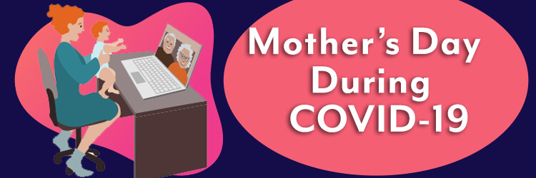 mothers day during covid cartoon