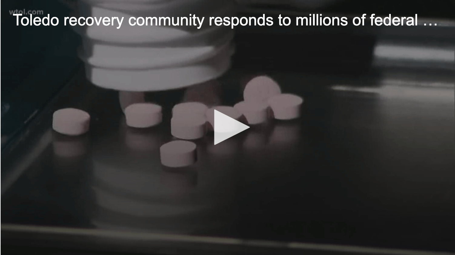 Toledo recovery community pills screen shot