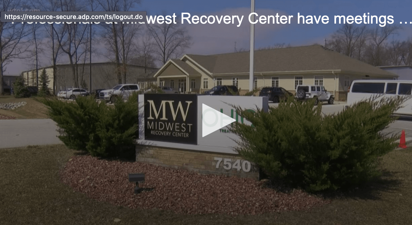 midwest recovery center exterior of the building screen shot