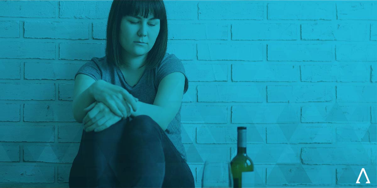 woman feeling alcohol health effects