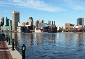 Baltimore Maryland Sky Line